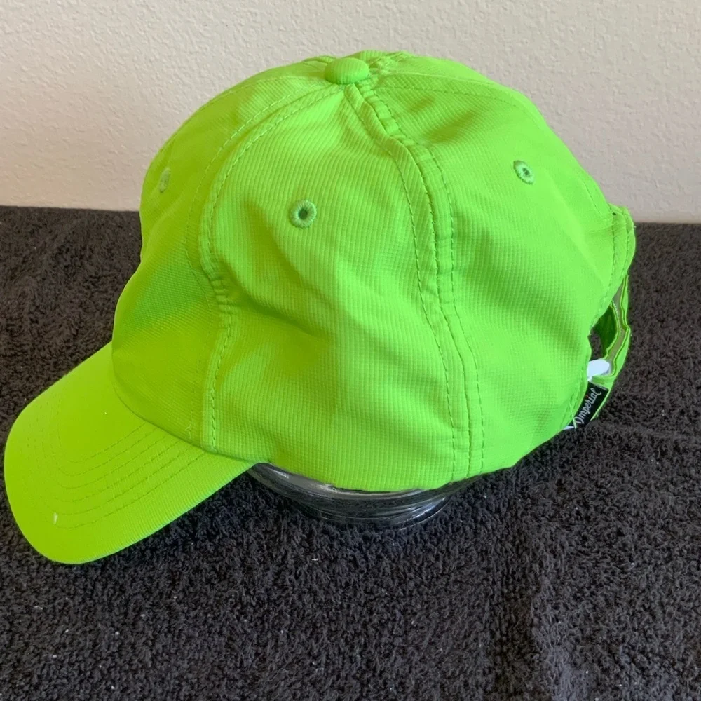 Youth Wheat Logo Green Hat Imperial Adjustable Farm Cap